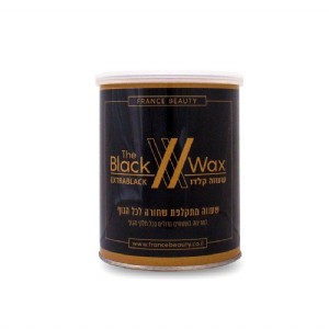 שעווה מתקלפת שחורה 800 גר׳ Balck wax שעווה מתקלפת שחורה 800 גר׳ Balck wax