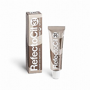 צבע לגבות וריסים רפקטוסיל Refectocil חום בהיר מספר 3.1 צבע לגבות וריסים רפקטוסיל Refectocil חום בהיר מספר 3.1