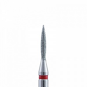 ראש מניקור - להבה דקה שפיץ אדום 12 מ"מ ראש מניקור - להבה דקה שפיץ אדום 12 מ"מ