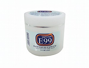 E99 קרם לעקבים ומרפקים סדוקים 100 מ"ל E99 קרם לעקבים ומרפקים סדוקים 100 מ"ל
