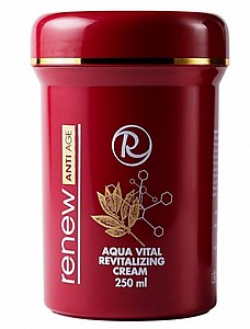 קרם לחות משקם אנטי אייג`ינג רניו 250 מ"ל Aqua Vital Revitalizing Cream קרם לחות משקם אנטי אייג`ינג רניו 250 מ"ל Aqua Vital Revitalizing Cream
