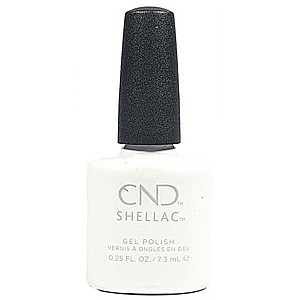 CND Shellac White wedding לק ג'ל היפואלרגני בצבע חלבי חצי שקוף CND Shellac White wedding לק ג'ל היפואלרגני בצבע חלבי חצי שקוף