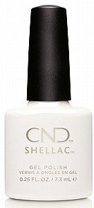 CND Shellac Studio White לק ג'ל היפואלרגני בצבע לבן חלבי חצי שקוף CND Shellac Studio White לק ג'ל היפואלרגני בצבע לבן חלבי חצי שקוף