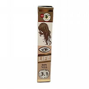 צבע לגבות וריסים חום בהיר מספר 3.1 לייף - LIFE צבע לגבות וריסים חום בהיר מספר 3.1 לייף - LIFE