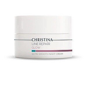 כריסטינה קרם לילה קטיפתי מסדרת גלו 50 מ"ל GLOW SATIN NIGHT CREAM כריסטינה קרם לילה קטיפתי מסדרת גלו 50 מ"ל GLOW SATIN NIGHT CREAM