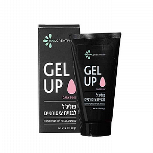 פוליג'ל גוון ורוד כהה 60 מ"ל Nail Creativity Gel-Up נייל קריאטיביטי פוליג'ל גוון ורוד כהה 60 מ"ל Nail Creativity Gel-Up נייל קריאטיביטי