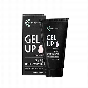 פוליג'ל גוון ורוד כיסוי 60 מ"ל Nail Creativity Gel-Up נייל קריאטיביטי פוליג'ל גוון ורוד כיסוי 60 מ"ל Nail Creativity Gel-Up נייל קריאטיביטי