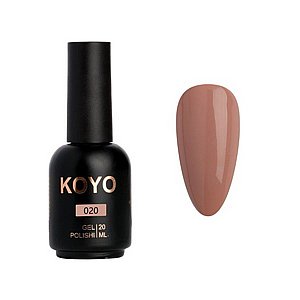 לק ג'ל 20 מ"ל | מס' 020 | קויו KOYO לק ג'ל 20 מ"ל | מס' 020 | קויו KOYO