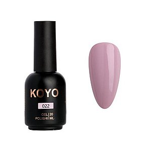 לק ג'ל 20 מ"ל | מס' 022 | קויו KOYO לק ג'ל 20 מ"ל | מס' 022 | קויו KOYO