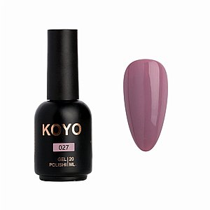 לק ג'ל 20 מ"ל | מס' 027 | קויו KOYO לק ג'ל 20 מ"ל | מס' 027 | קויו KOYO