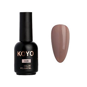 לק ג'ל 20 מ"ל | מס' 028 | קויו KOYO לק ג'ל 20 מ"ל | מס' 028 | קויו KOYO