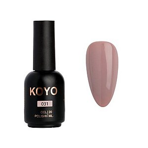 לק ג'ל 20 מ"ל | מס' 031 | קויו KOYO לק ג'ל 20 מ"ל | מס' 031 | קויו KOYO