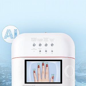 מנורת ייבוש AI ללק ג'ל – טכנולוגיית בינה מלאכותית לייבוש הציפורן ONAIL מנורת ייבוש AI ללק ג'ל – טכנולוגיית בינה מלאכותית לייבוש הציפורן ONAIL
