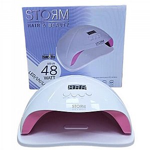 מנורת ייבוש ג'ל STORM סטורם מנורת ייבוש משולבת 48 מנורת ייבוש ג'ל STORM סטורם מנורת ייבוש משולבת 48