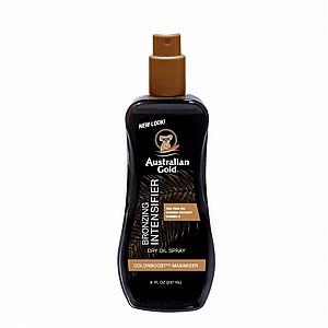 ספריי שיזוף שמן יבש לשמש לשיזוף כהה Australian Gold ספריי שיזוף שמן יבש לשמש לשיזוף כהה Australian Gold